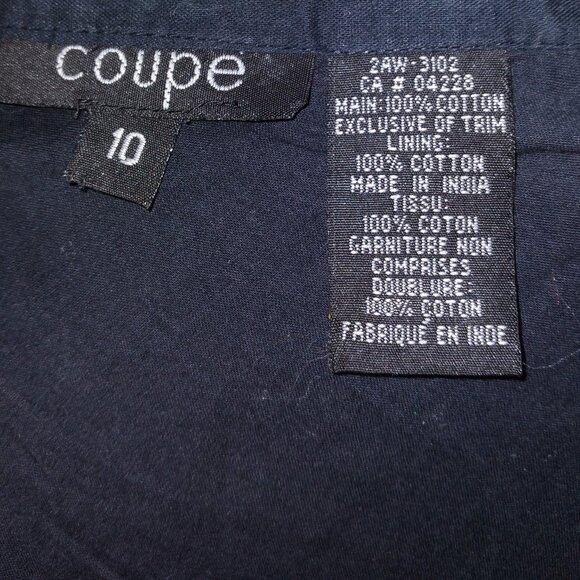 Elegant black skirt, Coupe, Size -10 - Picture 2 of 6